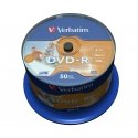 Verbatim 43533 tühi DVD 4,7 GB DVD-R 50 tk Verbatim 43533 tühi DVD 4,7 GB DVD-R 50 tk