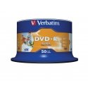 Verbatim 43533 neįrašytas DVD diskas 4,7 GB DVD-R 50 vnt Verbatim 43533 neįrašytas DVD diskas 4,7 GB DVD-R 50 vnt