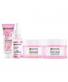 Garnier kirkastava kangasnaamiosetti, jossa on C-vitamiinia, 4+1 kpl