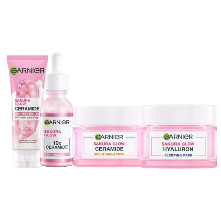 Garnier'i säravdamise kangasmaskide komplekt koos C-vitamiiniga 4+1 tk