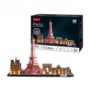 CubicFun Paris LED ЗД пазл 115 шт Здания