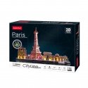 CubicFun Paris LED ЗД пазл 115 шт Здания