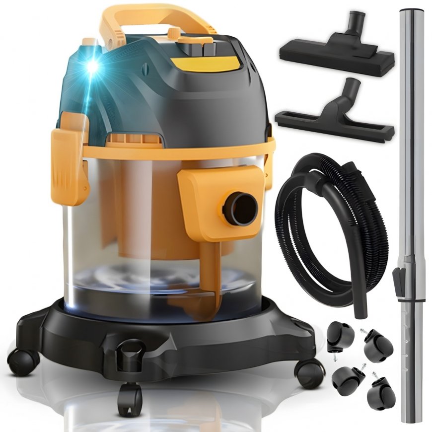 Retoo Dry and Wet Bagless Vacuum Cleaner for Carpets and Upholstery, 20 L, 2000 W