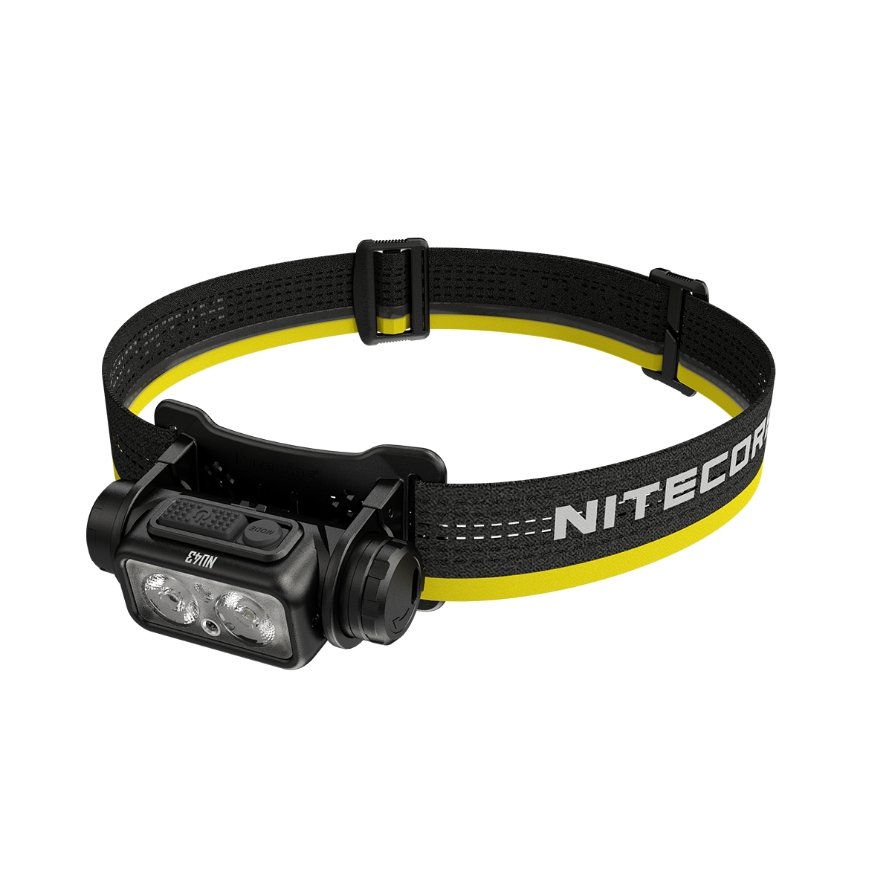 Nitecore NU43 Black, Yellow Headband flashlight LED – 3