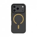 Tactical MagForce Hyperstealth 2.0 dėklas skirtas Apple iPhone 17 Pro juodos ir geltonos spalvos