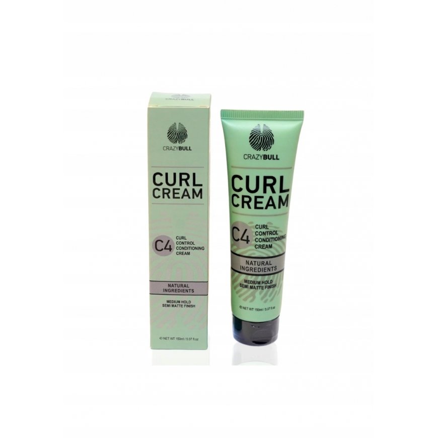 CrazyBull C4 Curl Krēms 150 ml