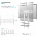Mobiilne TV alus 50"-83" kuni 90 kg ONKRON TS1881 Valge Mobiilne TV alus 50"-83" kuni 90 kg ONKRON TS1881 Valge