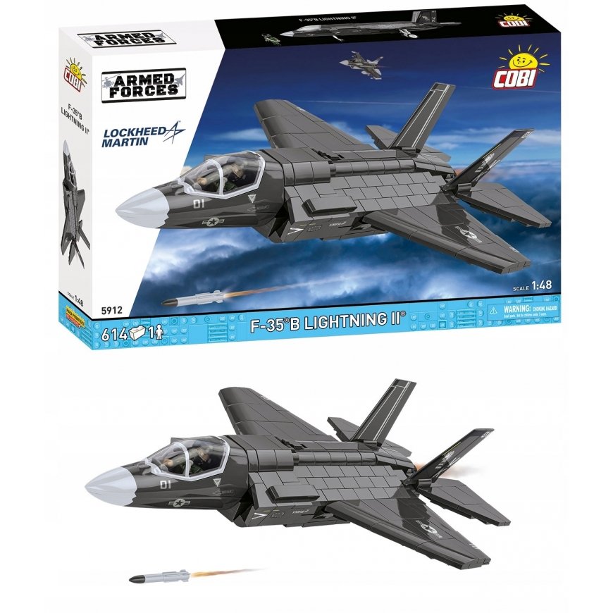 Klockai F-35B Lightning II, 614 elementų – 2