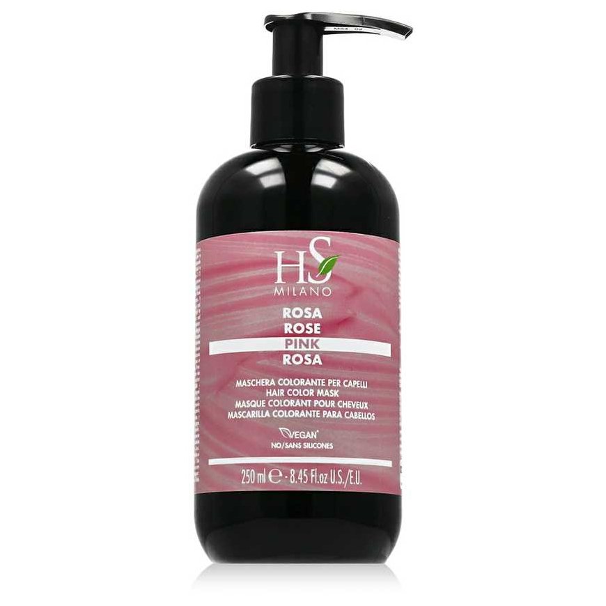 HS MILANO Hiusväri Naamio Vaaleanpunainen 250 ml