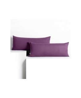 RESTILO-tyylinen koristeellinen tyynyliina SOFTA, liila väri, puristettu tyyli, glamour, materiaalityyppi - tekstiili, mikrokuit