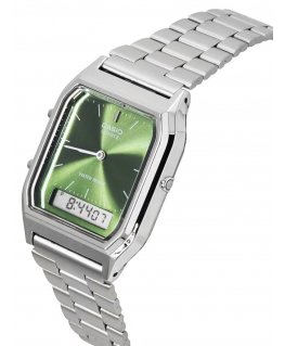 CASIO VINTAGE UNISEX LAIKRODIS AQ-230A-3AMQYDF + DĒŽUTĒ