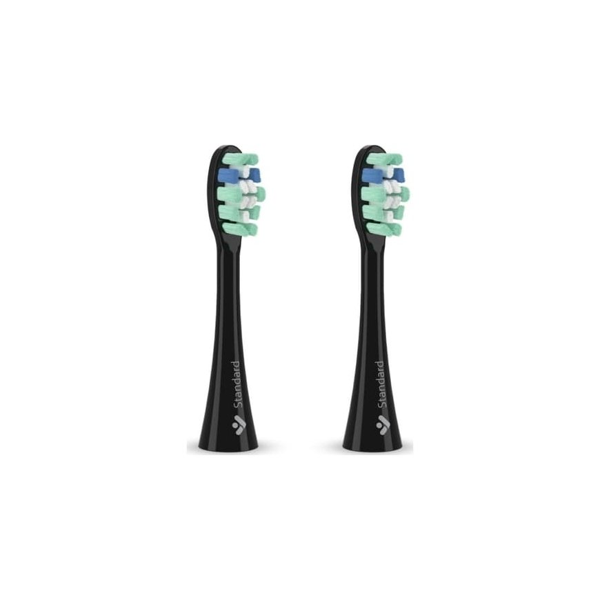 Hambaharja TrueLife SonicBrush Clean seeria pead Tavaline must 2 pak
