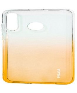 Huawei P30 Lite Gradient TPU dėklas auksinės spalvos