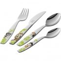 ZWILLING Jungle laste söögiriistade komplekt, 4 tk ZWILLING Jungle laste söögiriistade komplekt, 4 tk