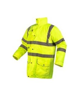 Neo Tools Store visible 5-in-1 work jacket, insulated, yellow, size XL