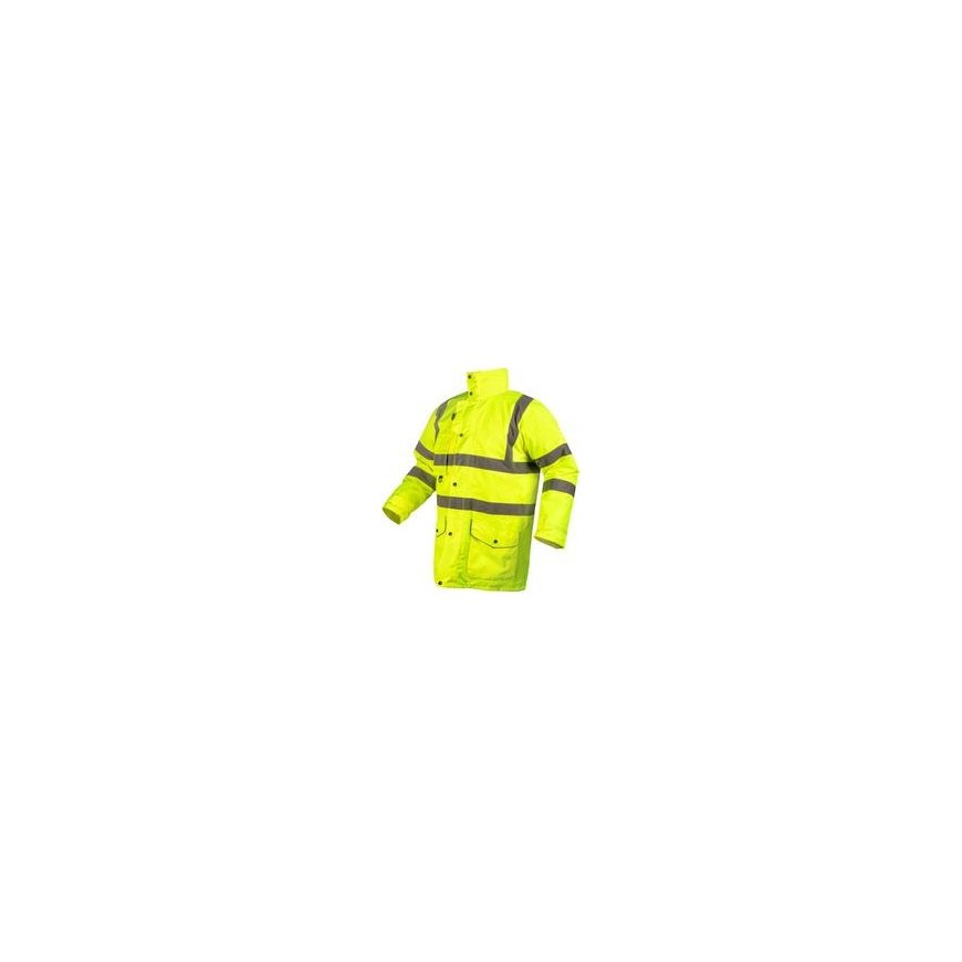 Neo Tools Store visible 5-in-1 work jacket, insulated, yellow, size XL