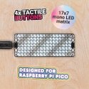 Pimoroni Pico Scroll Pack, LED-matriisi 17x7 Pimoroni Pico Scroll Pack, LED-matriisi 17x7