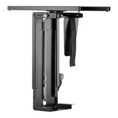 LogiLink EO0031 CPU holder Desk-mounted CPU holder Black