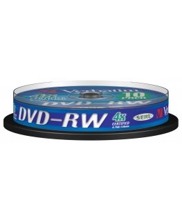 Verbatim DVD-RW Matt Silver 4x 4,7 GB 10 tk