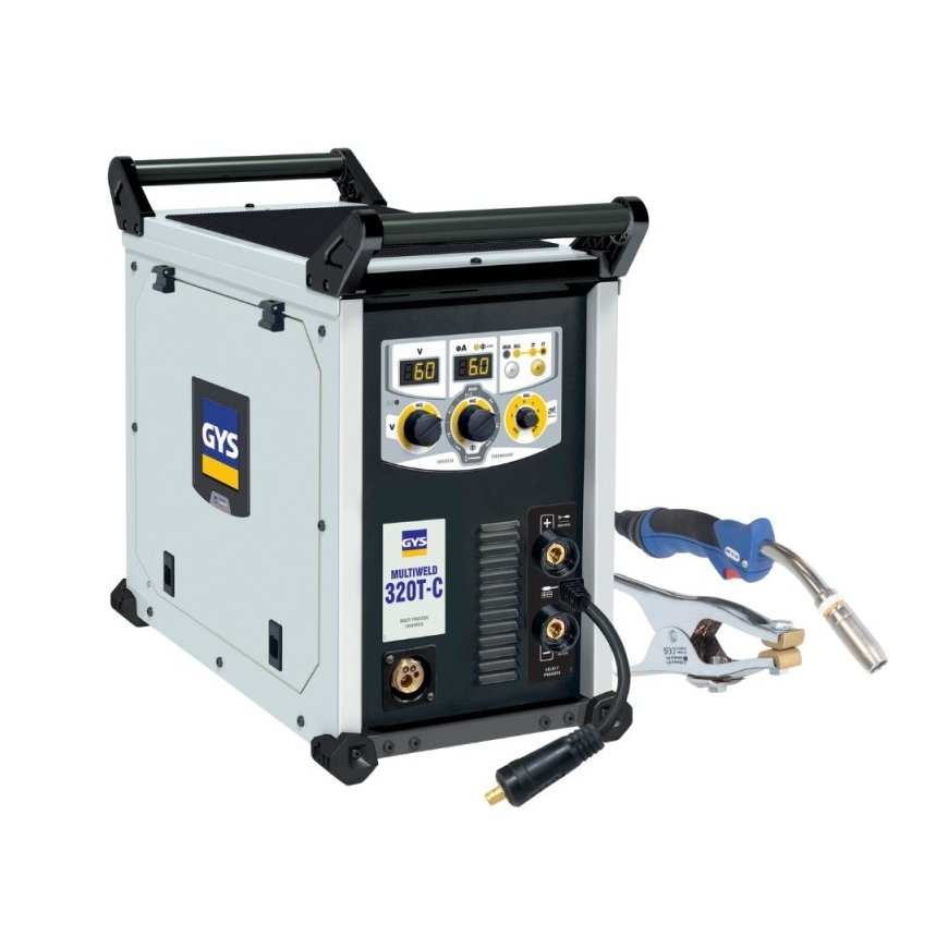 GYS Multiweld 320T-C welding machine with accessories
