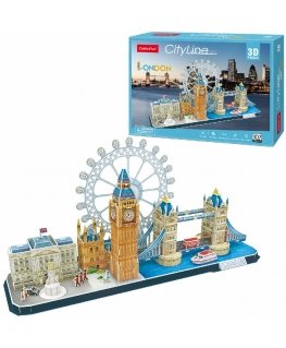CubicFun MC253h ЗД пазл 107 шт Здания