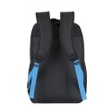 Rivacase Regent 8069 43,9 cm (17.3") Seljakott Must, Tsüaan Rivacase Regent 8069 43,9 cm (17.3") Seljakott Must, Tsüaan