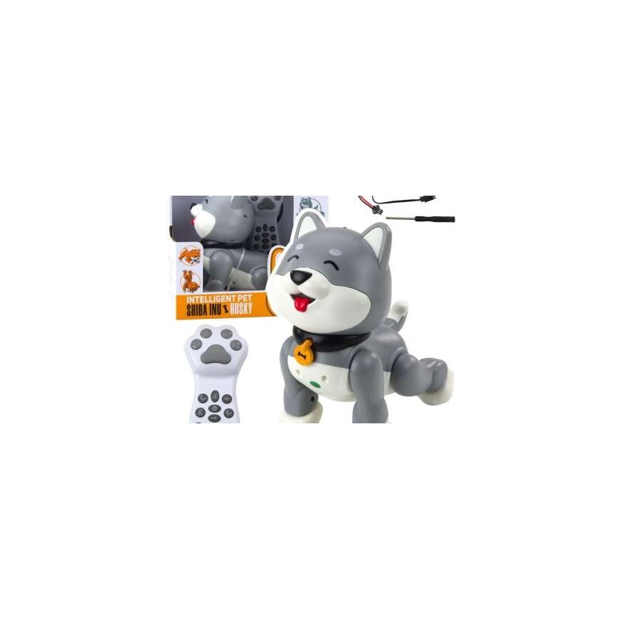 Lean Toys Interaktīvs Husky Robotisks ar Tālvadību