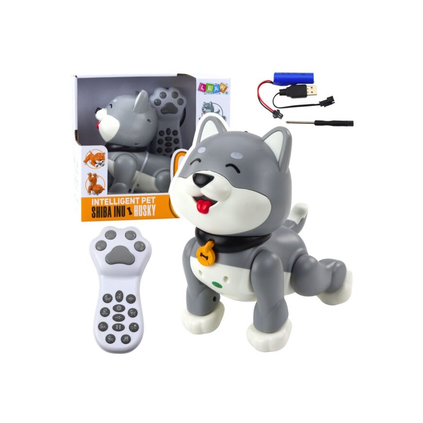 Lean Toys Interactive Husky Robot with Remote Control – 2