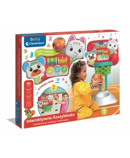 Clementoni Rotaļlietas CLE BABY interaktīvā basketbola spēle 50384