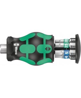 Wera Kraftform Kompakt Stubby Magazin 3 Daugiafunkcis atsuktuvas Tiesusis atsuktuvas