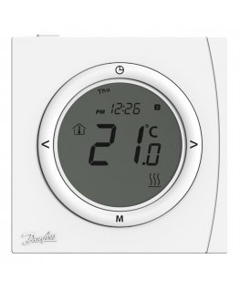 Ohjelmoitava huonetermostaatti Danfoss, TP5001B, virtalähde 2xAA