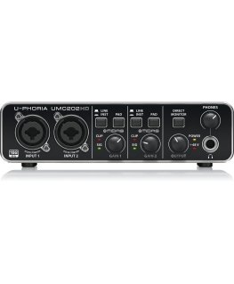 Behringer UMC202HD записывающий аудиоинтерфейс