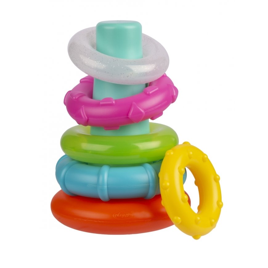 PLAYGRO spēle Piramīda – košļājamā rotaļlieta