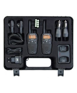 Stabo freecomm 700 kahesuunaline raadio 8 kanalid Must
