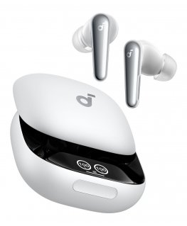 Soundcore Liberty 4 Pro Kuulokkeet True Wireless Stereo (TWS) In-ear Puhelut/Musiikki/Urheilu/Päivittäinen Bluetooth Valkoinen