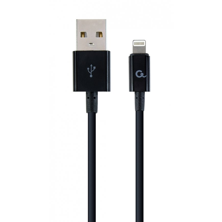 Cablexpert CC-USB2P-AMLM-1M valguskaabel Must