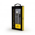 Cablexpert CC-USB2P-AMLM-1M кабель с разъемами Lightning Черный Cablexpert CC-USB2P-AMLM-1M кабель с разъемами Lightning Черный