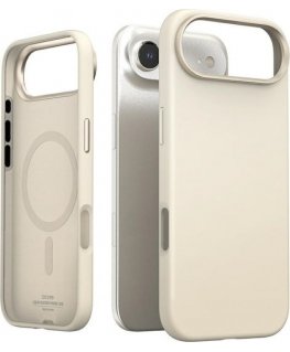 Araree Typo ādas M MagSafe maciņš iPhone 17 Air akmens