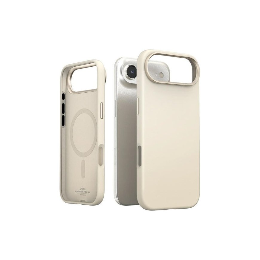 Araree Typo Skin M MagSafe dėklas iPhone 17 Air akmens spalvos