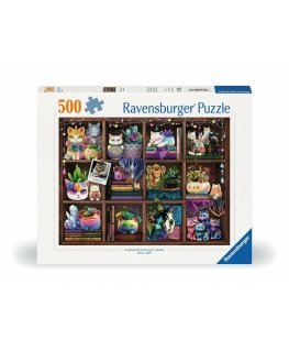 Ravensburger Cubby Cats and Succulents Kuviopalapeli 500 kpl Muu