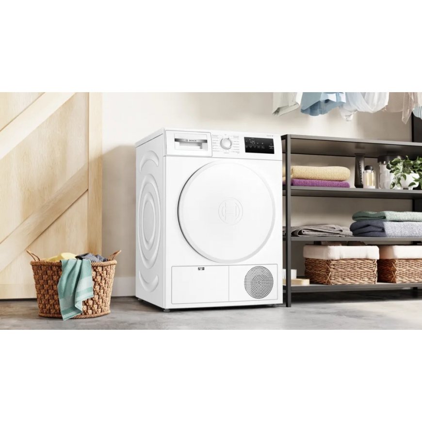 Bosch WTH83004 būgninis džiovintuvas Pastatomi Pakraunama per priekį 8 kg Balta – 4