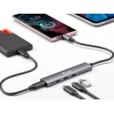 Equip 128963 interfeisa centrmezgls USB 3.2 Gen 1 (3.1 Gen 1) Type-C 5000 Mbit/s Melns, Sudrabs Equip 128963 interfeisa centrmezgls USB 3.2 Gen 1 (3.1 Gen 1) Type-C 5000 Mbit/s Melns, Sudrabs