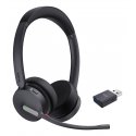Yealink WH64 Hybrid Dual Teams Kuulokkeet Langaton Pääpanta Toimisto/puhelukeskus Micro-USB Bluetoot