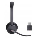 Yealink WH64 Hybrid Dual Teams Headset Wireless Head-band Office/Call center Micro-USB Bluetooth Bla