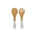 KINGHoff bambusalattilusikkasarja, 2 kappaletta, KH 1687 KINGHoff bambusalattilusikkasarja, 2 kappaletta, KH 1687
