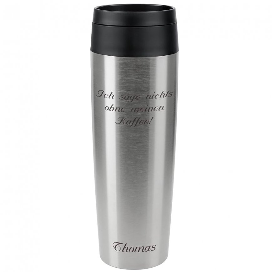 Emsa REISIKRUUS Classic Grande Thermobecher (roostevaba teras, 0,5 liitrit)