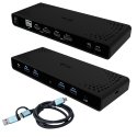 i-tec CADUA4KDOCKPDB sülearvuti dokk ja pordireplikaator Juhtmega ühendatud USB 3.2 Gen 1 (3.1 Gen 1 i-tec CADUA4KDOCKPDB sülearvuti dokk ja pordireplikaator Juhtmega ühendatud USB 3.2 Gen 1 (3.1 Gen 1