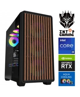 INTOP AQUA i9-14900KF 64GB DDR5 2TB SSD M.2 NVME+2TB RTX5080 16GB ilman-OS