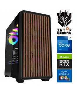 INTOP AQUA i7-14700F 16GB DDR5 2TB SSD M.2 NVME+2TB RTX5070Ti 16GB ei-OS