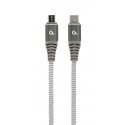 Gembird CC-USB2B-CMMBM-1.5M USB кабель USB 2.0 1,5 m USB C Micro-USB B Серый Gembird CC-USB2B-CMMBM-1.5M USB кабель USB 2.0 1,5 m USB C Micro-USB B Серый